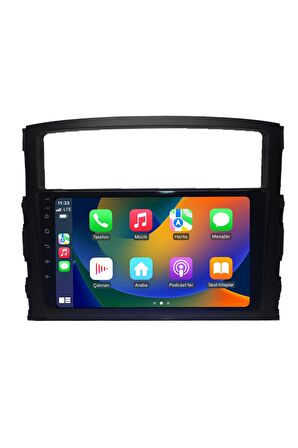 Mitsubishi Pajero Android Carplay Multimedya 2008-2014 4GB RAM + 64Gb Hafıza + 8 Çekirdek