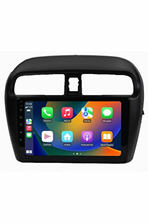 Mitsubishi Space Star Android Carplay Multimedya 2014-2022 4GB RAM + 64Gb Hafıza + 8 Çekirdek