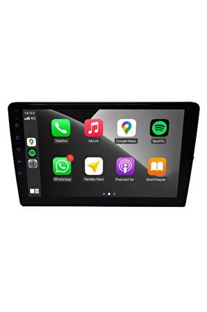 Opel Astra H Android Carplay Multimedya 2005-2009 4GB RAM + 64Gb Hafıza + 8 Çekirdek