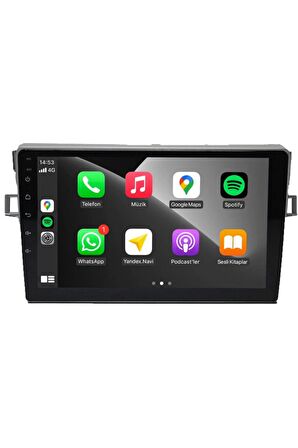 Toyota Verso Android Carplay Multimedya 2009-2017 4GB RAM + 64Gb Hafıza + 8 Çekirdek