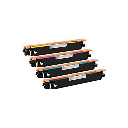 HP Laserjet Pro 100 Renkli MFP M175A 126A Takım 4 Renk Muadil Laserjet Toner Kartuşu