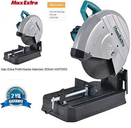 Max Extra MXP 3553 Profil Kesme Makinası 355 mm 