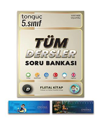 Tonguç Akademi 5. Sınıf Tüm Dersler Soru Bankası Fijital Kitap