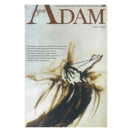 Adam Sanat 200 Eylül 2002