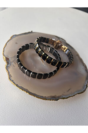 Seramik Çelik erkek bileklik