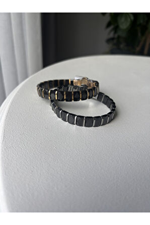 Seramik Çelik erkek bileklik