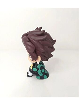 Demon Slayer Kimetsu No Yaiba Anime Tanjiro Action Figür 9 cm