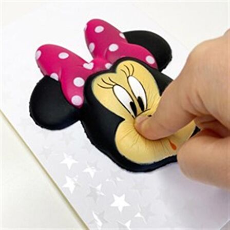 Kişiye Özel Sevimli Mini Mouse Squishy Defter