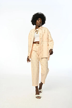 KADIN DESENLİ GÖMLEK CEKET