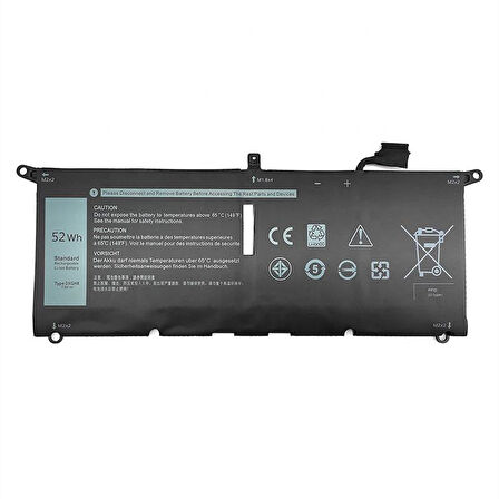 DELL Inspiron 7391 P84F P84F001 Orijinal Batarya Pil