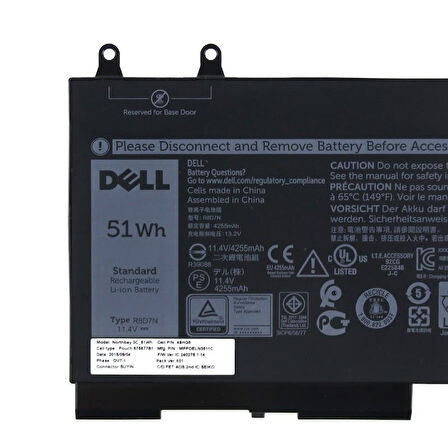 Dell Latitude 5400 N020L540014EMEA_U Batarya Pil
