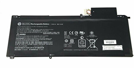 Hp Spectre ML03XL Batarya Pil