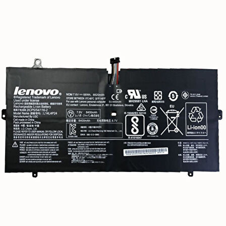 Lenovo Yoga L14M4P24 L14L4P24 Batarya Pil