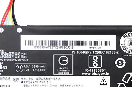 Lenovo V130-15IKB 81HN00GBAU Batarya Pil