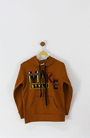 Make Style Baskılı Sweatshirt