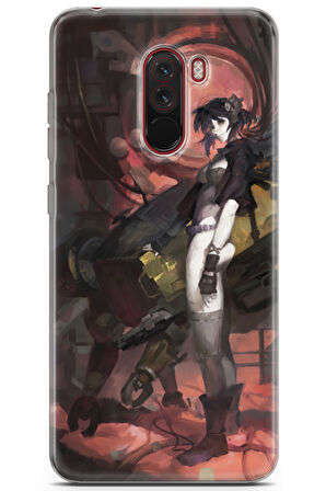 Xiaomi Pocophone F1 uyumlu Manga 39 HD Tasarım Kusanagi Motoko Ghost