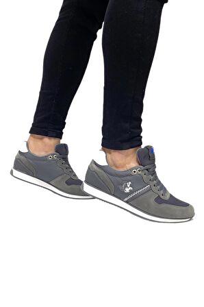 Erkek Günlük Casual Sneaker Ayakkabı Füme Leona