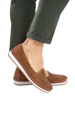 Tam Ortopedik Hava Alan Yumuşak Tabanlı Günlük Anne Babet Taba