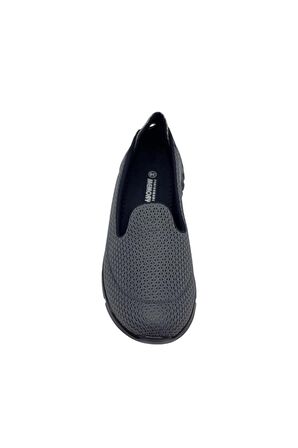 Memory Form Ortopedik Taban Günlük Yürüyüş Ayakkabısı Füme