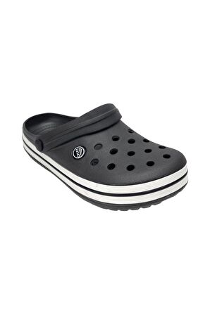 Unisex Confort Medikal Hemşire Sabo Terlik Siyah