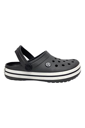 Unisex Confort Medikal Hemşire Sabo Terlik Siyah