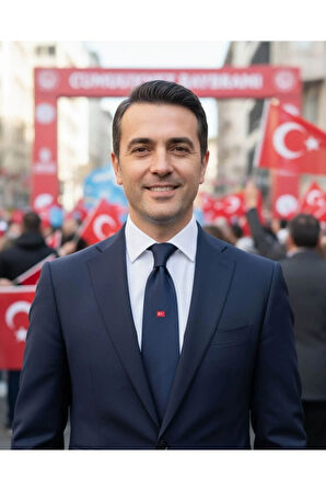 Türk Bayrağı Desenli Ipek Kravatlı Ahşap Kutulu Erkek Hediyesi