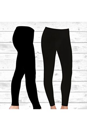 Kadın Siyah Termal Tayt