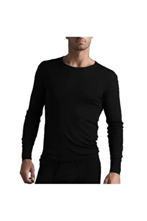Erkek Siyah Termal Fanila