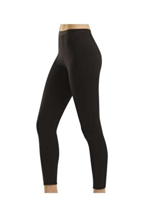 Kadın Siyah Termal Tayt