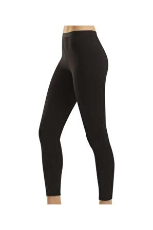 Termal Kadın Tayt Siyah Likralı Içlik Belisa Iç Giyim
