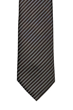 7 Cm Genişliğinde Ince Çizgili Ince Kravat