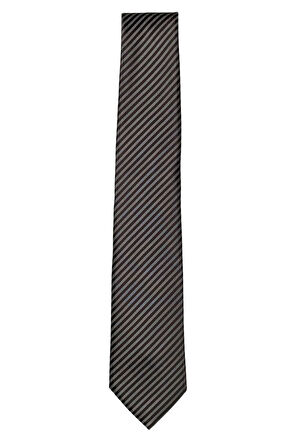 7 Cm Genişliğinde Ince Çizgili Ince Kravat