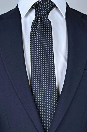 Kendinden Desenli Kravat