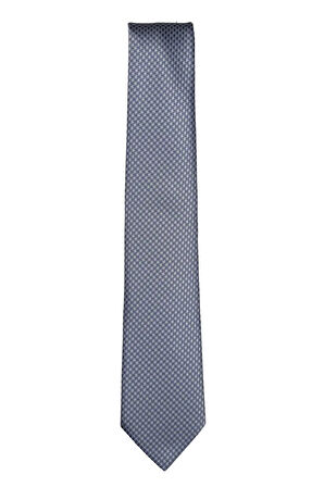 7 Cm Genişliğinde Lila Desenli Ince Kravat