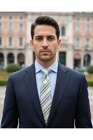 Kalın Çizgili Kravat