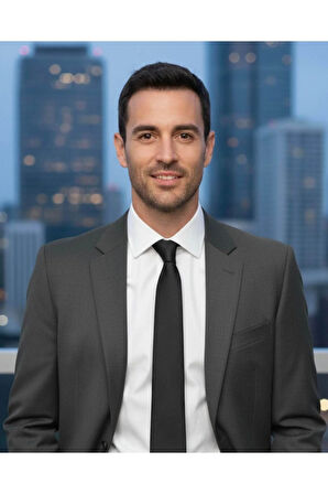 Kendinden Desenli 7 Cm Genişliğinde İnce Siyah Kravat