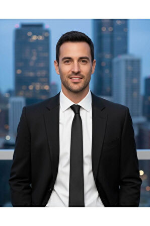 Kendinden Desenli 7 Cm Genişliğinde İnce Siyah Kravat