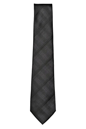 Siyah Desenli Erkek Kravat