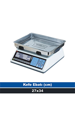 Ege 30 kg 5 gr Fiyat Hesaplamalı Terazi