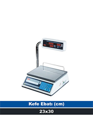 Ege 15 Kg 2 Gr Fiyat Hesaplamalı Terazi (onaylı)