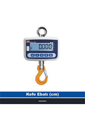 Eko 500 Kg 200 Gr Vinç Kancalı Tartım Baskülü (onaylı)