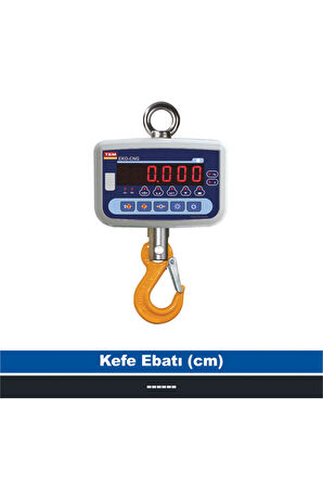 Eko 500 Kg 200 Gr Vinç Kancalı Tartım Baskülü (onaylı)