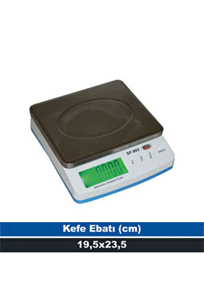 Sf-803 30 Kg 1 Gr Hassas Terazi (onaysız)