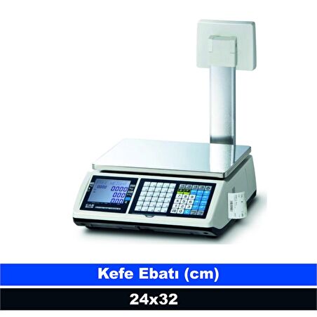Ct-100P 30 kg 5 gr Fiş Yazıcılı Terazi (Onaylı)