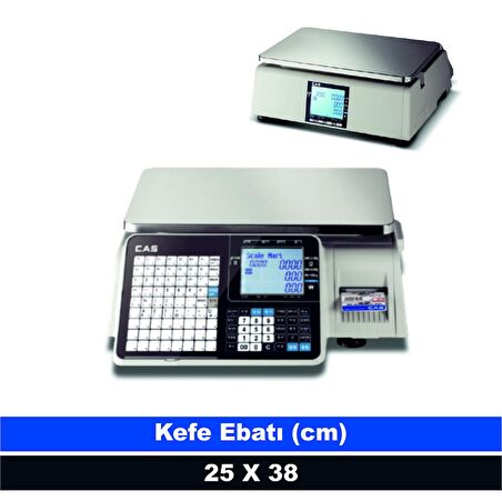 CL-3000 30 Kg 5 Gr Barkodlu Terazi (Onaylı)