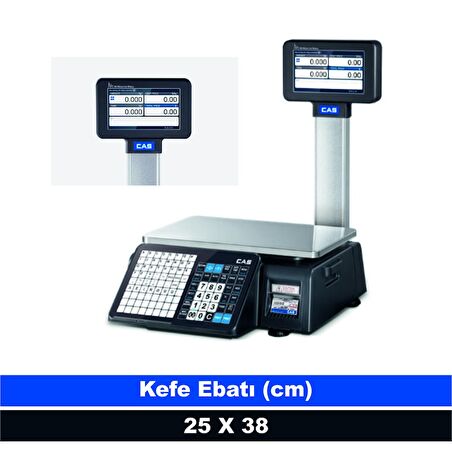 CN1 30 Kg 5 Gr Barkodlu Terazi (Onaylı)