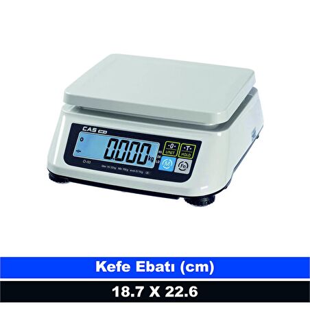 Sw-II 30 Kg 5 Gr Tartım Terazisi (Onaylı)