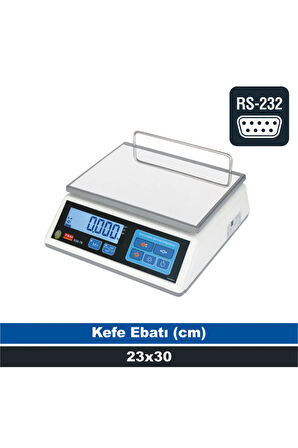 Ege 15 Kg 2 Gr Bilgisayar Bağlantılı Tartım Terazisi (onaylı)