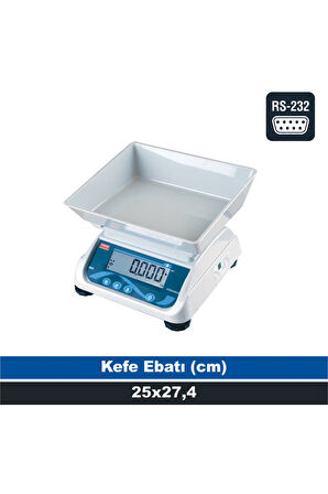 Eko 3 Kg 0,5 Gr Bilgisayar Bağlantılı Tartım Terazisi (onaylı)