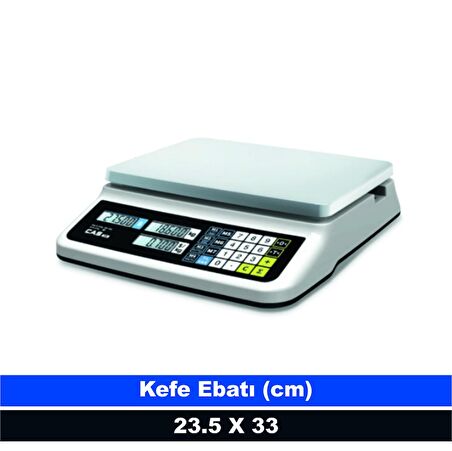 Pr Plus 30 Kg 5 Gr Fiyat Hesaplamalı Terazi (Onaylı)